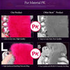 Fashion Rabbit Fur Hair Plush Phone Cases For Iphone 8 7 6 6S Plus Cover  Diy Bling Rhinestone Diamond Fox Hard Back Cover