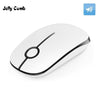 Jelly Comb Ultra Slim Portable Optical Mice Quiet Click Silent Mouse 2.4G Wireless Mouse For Pc Laptop Notebook Windows Mac Os