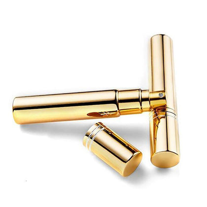 3 Size New Portable Mini Gold Plating Travel Perfume Atomizer Dispenser Spray Bottles Perfume Cosmetic Containers Beauty Gifts