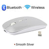 Wireless Mouse Silent Bluetooth Mouse Wireless Computer Mouse Rechargeable Usb Mause Ergonomic Mice Noiseless For Pc Laptop Mute