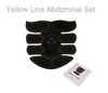 New Smart Ems Muscle Stimulator Abs Abdominal Muscle Toner Body Fitness Shaping Massage Patch Sliming Trainer Exerciser Unisex