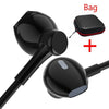 Earphone Headphones Gsdun Pd7 3.5Mm Stereo Wired Bass Headset With Microphone Earbuds For Iphone And Android Phones Xiaomi