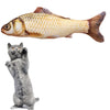 3D Chewing cat toy catnip stuffed fish playing toy