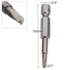 Nk Mixtos 4Pcs Triangle Screwdriver Bits Set S2 Alloy Steel Hand Tools 1.8/2/2.3/2.7Mm