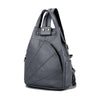 Fashion Leisure Women Backpacks Women'S Pu Leather Backpacks Female School Shoulder Bags For Teenage Girls Travel Back Pack