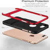For Apple Iphone 6 6S S 7 8 Plus + Cases Luxury Shockproof Rugged Hybrid Stand Case For Iphone 8 Plus 7 6S  6 Full Phone Cover