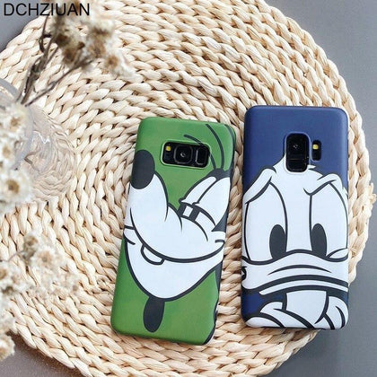 DCHZIUAN Classic Cartoon Case For Samsung Galaxy Note 9 NOTE 8 S8 S8plus S9 Plus S10 Phone Case Mickey Donald Cute Cases Cover 