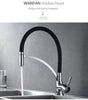 Kitchen Faucets Chrome Kitchen Tap Sink Crane Deck Mount Pull Down Sprayer Nozzle Torneira De Cozinha Mixer Water Taps 866016