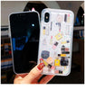 Quicksand Capinha For Iphone X 7 8 Plus Xs Max Xr Hard Plastic Case For Iphone X 6 6S Plus Dynamic Liquid Capa Ipone Shell Coque