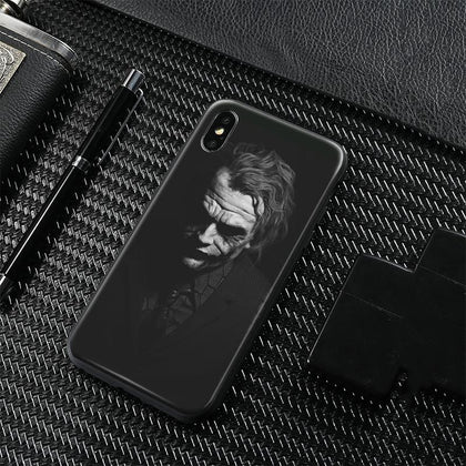 The Joker Heath Ledger pattern Coque Soft Silicone Phone Case Cover Shell For Apple iPhone 5 5s Se 6 6s 7 8 Plus X XR XS MAX