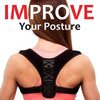 Yosyo Adjustable Back Posture Corrector Spine Back Shoulder Lumbar Brace Support Belt Posture Correction Back Blet No Slouching