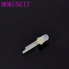 10Pcs-1000Pcs Dc5V Pl9823 F5 5Mm F8 8Mm Round Rgb Led P9823 Chipset Inside Rgb Full Color Frosted Led Chips