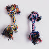 Pet Dogs Pet Supplies Rope Knot Plush Interactive Toy Puppy Cotton Chew Bite-Resistant Braided Bone Rope 18Cm Or More Funny Tool