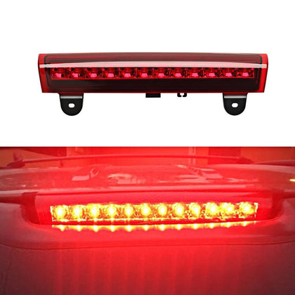 Third Brake Light Center High Mount Stop Light Lamp Replacement for Chevrolet/GMC/SUV Red/White/Smoked Lens
