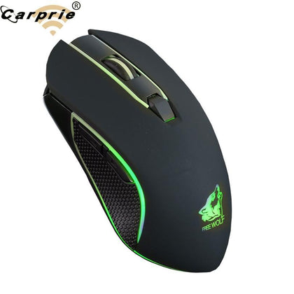 Rechargeable X9 Wireless Gaming Mouse 2400DPI Silent LED Backlit USB Optical Ergonomic Mute Mice Pro Gamer Wireless Mouse 90214