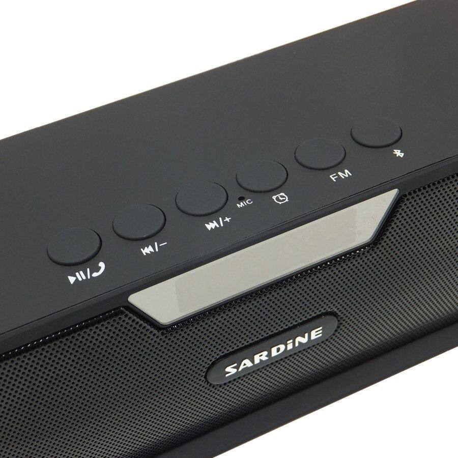 Sardine Wireless Hifi Portable Wireless Bluetooth Speaker Stereo Soundbar Tf Fm Radio Dual Bluetooth Speakers Portable