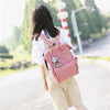 Doughnut 2018 Pink Women Girls Backpacks Fresh Students Travel Bags Casual School Bags For Teenage Girls Mochilas Rucksuck New