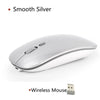 Mute Wireless Mouse Rechargable Laptop Pc Mice Ergonomic 2.4Ghz Wireless Mice Noiseless Button Usb Optical Silent Computer Mouse
