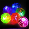 Light-Up Spikey Led Ball Dog Cat Flashing Sensory Fun Blinking Spiky Balls For All Pets Toys (Radom Color M)