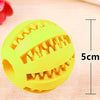 Onnpnnq Rubber Pet Dog Cat Toy Ball Chew Treat Holder Tooth Cleaning Ball Food Dog Puppy Ball Training Interactive Pet Supplies