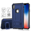 Hybrid Dual Layer Hard Tpu+Pc Kickstand Phone Case For Iphone Xs Max Xr X 6 6S 7 8 Plus Shockproof Anti Slip Protective Cover