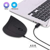 Wired Vertical Mouse Ergonomic Computer Gaming Mause 800/1200/2000 3200 Dpi Wrist Rest Protection Optical Mice For Windows Mac