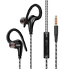 Fonge Ear Hook Sport Earphone Super Bass Sweatproof Stereo Headset Sport Headphone For Huawei Galaxy S6 Smart Phone