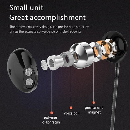PTM D31 Earphone Stereo Bass Headphones With Mic Handsfree Sport Gaming Headset for Mobile Phones Samsung Xiaomi fone de ouvido