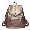 5 Colors Ladies Sheepskin Leather Backpack Fashion Women Travel Backpacks Luxury Sac A Dos School Backpacks For Girls Mochilas