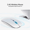 Wireless Mouse Bluetooth Mouse Silent Computer Mouse Rechargeable Usb Mause Ergonomic Mice Cordless  Optical Mice For Laptop Pc