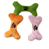 Plush Pets Dog Sound Toys Bone Shape Puppy Chew Squeaker Squeaky Toy Interesting Toys