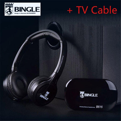 2018 Best Original Bingle B616 Multifunction stereo with Microphone FM Radio for MP3 PC Audio Headset wireless headphones for TV