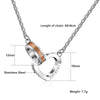 Us Stock Uloveido Necklaces Pendants Couple Necklace For Men And Women Heart And Square Paired Pendant Valentines Day Gift Sn048