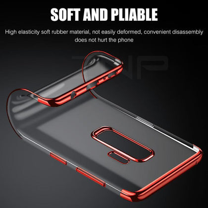 ZNP Luxury Soft TPU Silicone Phone Cases For Samsung Galaxy S9 S8 Plus Note 8 Case Full Cover For Samsung S9 S8 Case Phone Shell