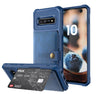 For Samsung Galaxy S10 Plus S10E Note 9 Credit Card Case Pu Leather Flip Wallet Photo Holder Hard Back Cover For Galaxy S10 Plus