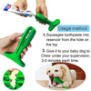 Dog Tooth Brush Rubber Dog Toys Pet Chewing Toys Remove Bad Breath Cleaning Dog Tooth Toys For Small Puppy Large Dog Accessories