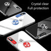 Ihaitun Luxury Eyes Case For Iphone Xs Max Xr Cases Ring Holder Lens Protector Transparent Back Cover For Iphone X 10 7 8 Phone
