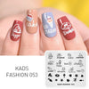 Kads Nail Art Template 36 Designs Chinese Style Ink-Painting Wordart Image Template Nail Stamping Plate Nail Art Stencils