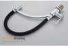 Kitchen Faucets Chrome Kitchen Tap Sink Crane Deck Mount Pull Down Sprayer Nozzle Torneira De Cozinha Mixer Water Taps 866016
