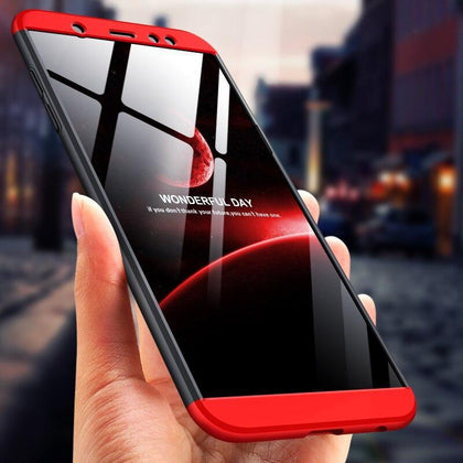 For Samsung Galaxy A6 Plus 2018 Case Galaxy A6 2018 Cover Hard 3 in 1 Protective back cover for samsung a6 plus 2018 shell coque