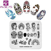 Kads 20 Design Choice 1Pc Stamp Plate Chinese Fashion Festival Ocean Sky Travel Nature Style Design Diy Image Manicure Plate