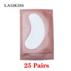 25/50/100 Pairs/Lot Patches For Eyelash Extension Under Eye Pads Paper Patches Pink Lint Free Stickers For False Eyelashes
