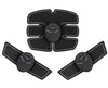 Ems Trainer Muscle Stimulator Trainer Smart Fitness Abdominal Training Abs Stimulator Body Slimming Belt Unisex Stickers