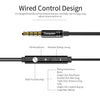 Langsdom I-7A Wired Earphones For Phone Headsets In-Ear Earphone Cell Phones Earbuds With Mic For Iphone Xiaomi Fone De Ouvido