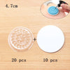 Plastic Glue Gasket Flower Shape Pad False Eyelash Extension Glue Holder Pallets For Eyelashes Extension Adhesive Pallet Tools