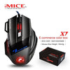 Professional Wired Gaming Mouse 5500 Dpi Silent Mause 7 Buttons Cable Usb Led Optical Gamer Mouse  For Pc Computer Game Mice X7