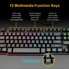 Gaming Keyboard Gamer Mechanical Imitation Keyboard Gaming Rgb Keyboard With Backlight Ergonomic Key Board 104 Keycaps For Pc