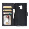 For Samsung J6 2018 Leather Case On For Coque Samsung Galaxy J6 2018 J600F Cover Classic Style Flip Wallet Phone Cases Women Men