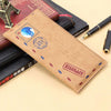 Retro Phone Pouch Mail Envelope Pu Leather Case For Iphone 4 4S 5 5S Se 6 6 6S Plus 7 8 Plus Mobile Phone Bag Flip Cases Covers