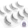 Icycheer Japanese Natural Style False Eyelashes Makeup Ultra Light Air Lashes Extension Handmade Soft Upper And Lower Eyelashes